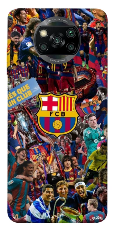 Чохол на Xiaomi Poco X3 NFC / Poco X3 Pro FC Barcelona v4 фото 1 з 1