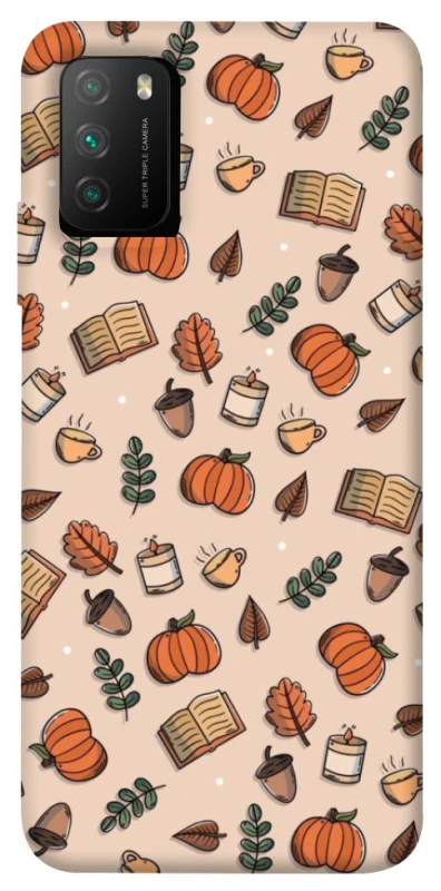 Чохол на Xiaomi Poco M3 Autumn vibes ver.5 фото 1 з 1