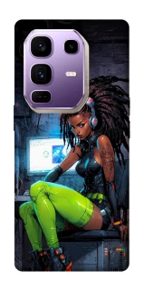 Чехол на Infinix Note 50 Pro+ Cyber girl фото 1 из 1