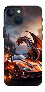 Чохол на Apple iPhone 13 mini (5.4") Сar and dragon фото 1 з 1
