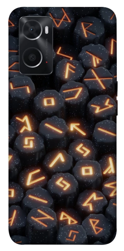 Чохол на Oppo A76 4G Вогняні руни фото 1 з 1