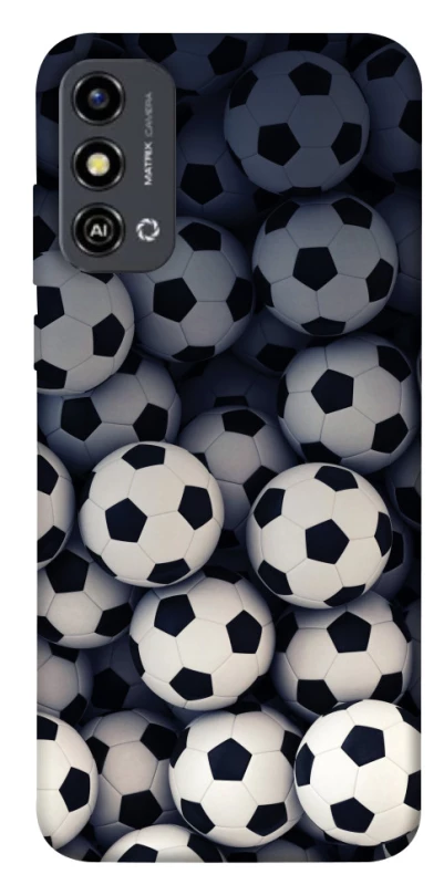 Чохол на ZTE Blade A53 Футбольні м'ячи фото 1 з 1