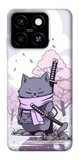 Чохол на ZTE Blade A55 4G Samurai cat фото 1 з 1