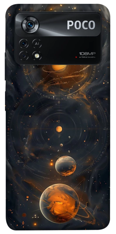 Чохол на Xiaomi Poco X4 Pro 5G Сонячна система фото 1 з 1