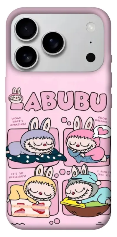 Чехол на Apple iPhone 18 Pro Max Labubu Dreams Collage фото 1 из 1