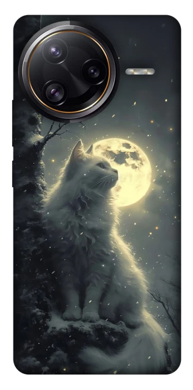 Чохол на Xiaomi Poco F7 Pro Кіт під місяцем фото 1 з 1