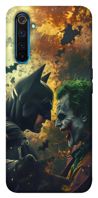 Чохол на Realme 6 Pro Batman and the Joker фото 1 з 1