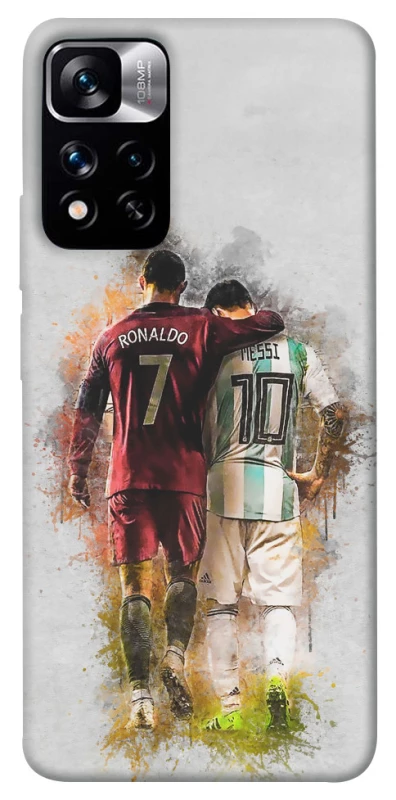 Чохол на Xiaomi Redmi Note 11 5G Ronaldo та Messi фото 1 з 1