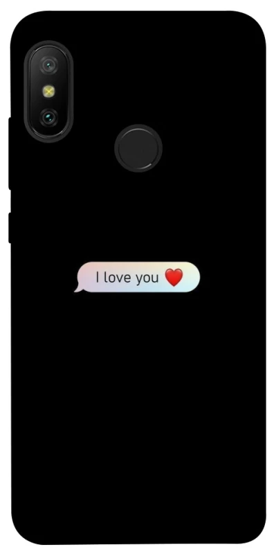 Чехол на Xiaomi Mi A2 Lite / Xiaomi Redmi 6 Pro Love aesthetic ver.10 фото 1 из 1