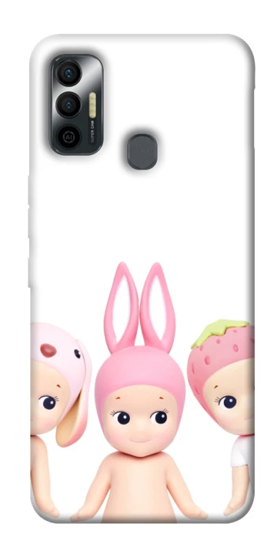 Чехол на TECNO Spark 7 Pink Pals фото 1 из 1