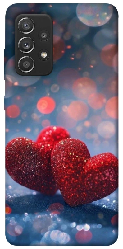Чохол на Samsung Galaxy A52 4G / A52 5G Red hearts фото 1 з 1