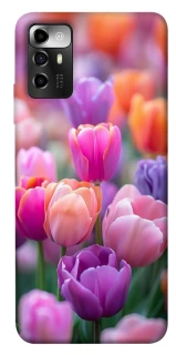 Чохол на ZTE Blade A72 Тюльпанове поле фото 1 з 1