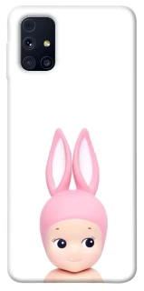Чохол на Samsung Galaxy M31s Minimal Bunny Peek фото 1 з 1