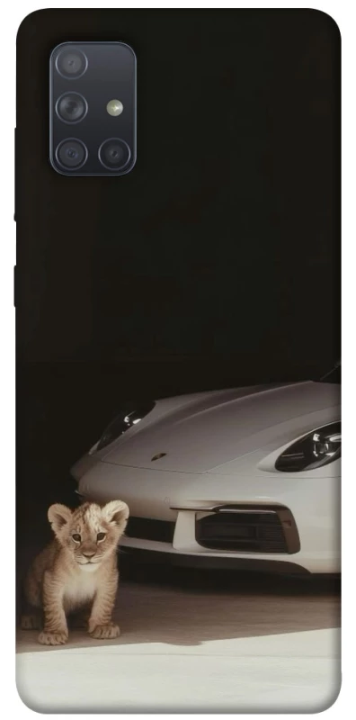 Чехол на Samsung Galaxy A71 Porsche white фото 1 из 1