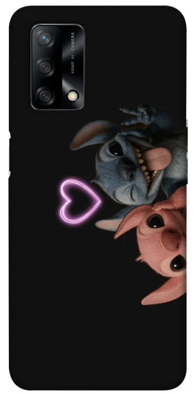 Чехол на Oppo A74 4G Love Stitch & Angel фото 1 из 1