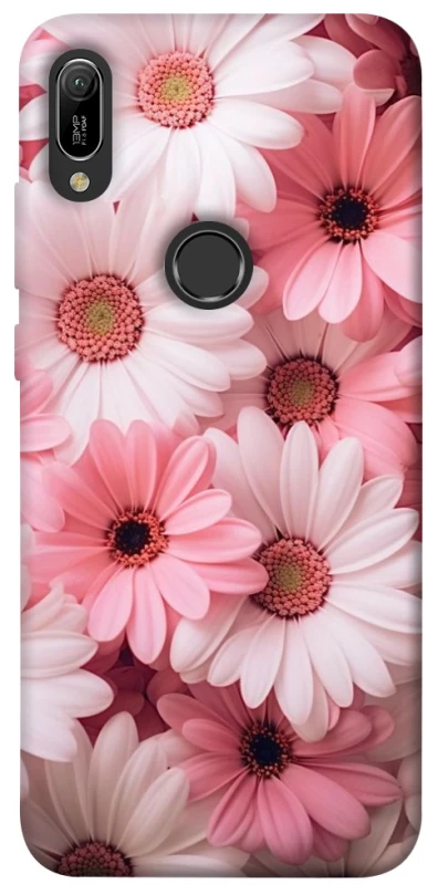 Чехол на Huawei Y6 (2019) Розовые цветы v2 фото 1 из 1