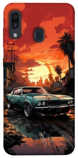 Чохол на Samsung Galaxy A20 / A30 Car at sunset фото 1 з 1