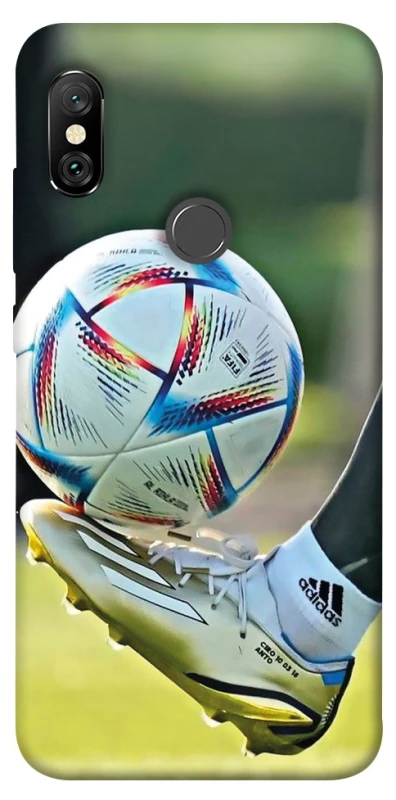 Чохол на Xiaomi Redmi Note 6 Pro Football Ball v2 фото 1 з 1