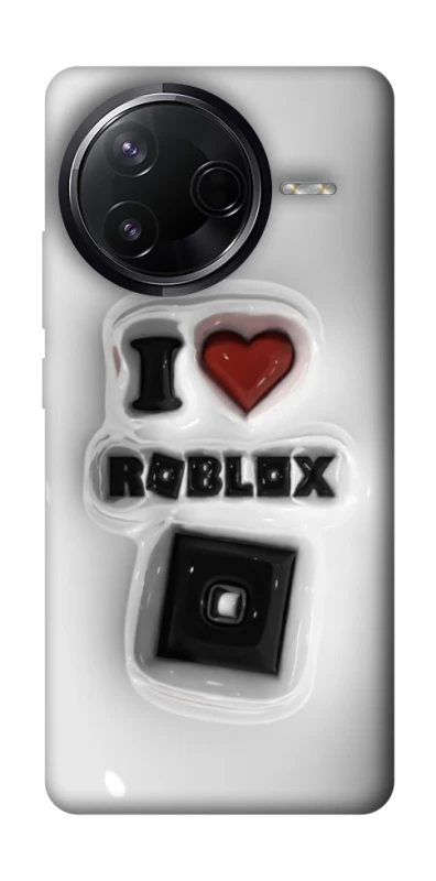 Чохол на Infinix Note 50 Pro I love Roblox фото 1 з 1