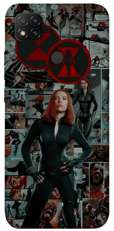 Чехол на Xiaomi Redmi 9C Black Widow фото 1 из 1