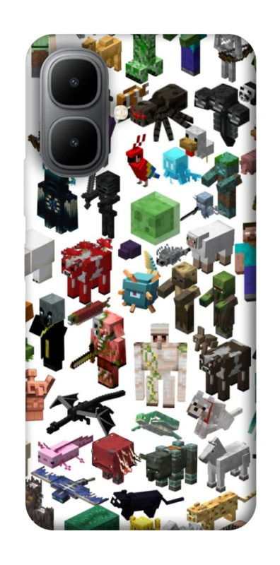 Чохол на Infinix Smart 10 Minecraft v4 фото 1 з 1