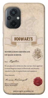 Чехол на Xiaomi Poco M5 The Hogwarts acceptance letter фото 1 из 1
