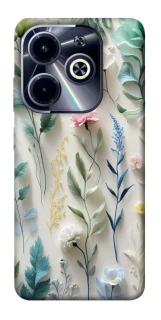 Чохол на Infinix Hot 40i Floral design ver.3 фото 1 з 1