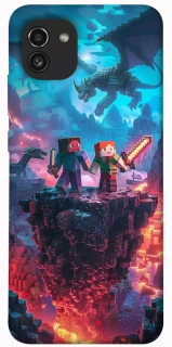 Чохол на Samsung Galaxy A03 Minecraft v3 фото 1 з 1