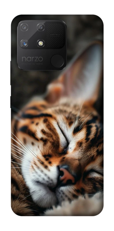Чехол на Realme Narzo 50A Cat paws фото 1 из 1