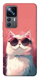 Чехол на Xiaomi 12T / 12T Pro Сat with glasses фото 1 из 1