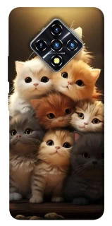 Чехол на Infinix Zero 8 Чехол Kittie Love v2 фото 1 из 1