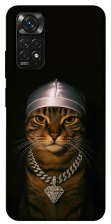 Чехол на Xiaomi Redmi Note 11 (Global) / Note 11S Cat in Bling фото 1 Чехол на Xiaomi Redmi Note 11 (Global) / Note 11S Cat in Bling фото 1 из 1