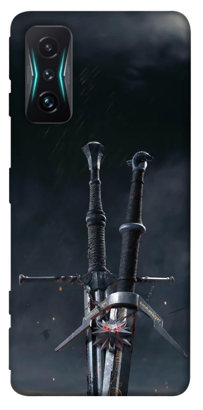 Чохол на Xiaomi Redmi K50 Gaming Мечі Ведьмака фото 1 з 1