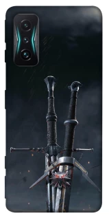 Чехол на Xiaomi Redmi K50 Gaming Мечи Ведьмака фото 1 из 1