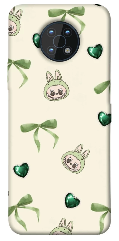 Чохол на Nokia G50 Labubu Green Heart фото 1 з 1