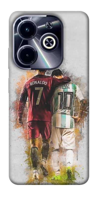 Чохол на Infinix Hot 40i Ronaldo та Messi фото 1 з 1
