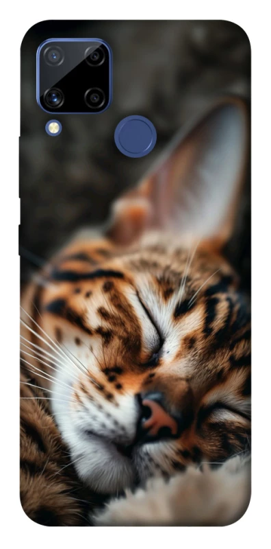 Чохол на Realme C15 Cat paws фото 1 з 1
