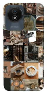 Чохол на Vivo Y02 Coffee collage ver.3 фото 1 з 1