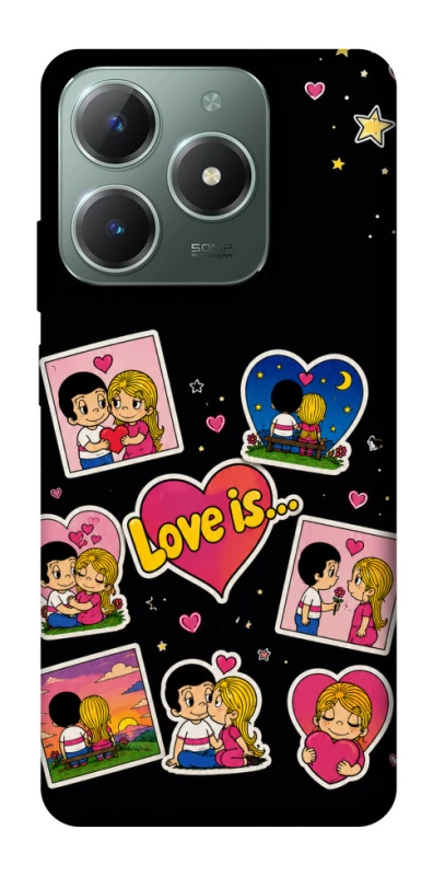 Чехол на Realme C61 Love is фото 1 из 1
