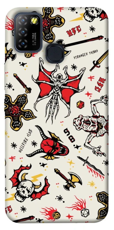 Чехол на Infinix Hot 10 Lite Stranger Things ver.2 фото 1 из 1