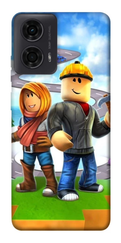 Чохол на Motorola Moto G04 Roblox Builder Adventure фото 1 з 1