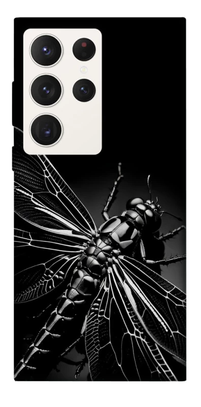 Чехол на Samsung Galaxy S23 Ultra Black dragonfly фото 1 из 1