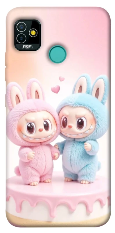 Чохол на TECNO POP 5 Labubu Twins фото 1 з 1