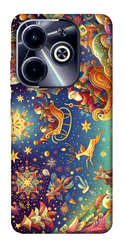 Чехол на Infinix Hot 40i Christmas spirit ver.10 фото 1 из 1
