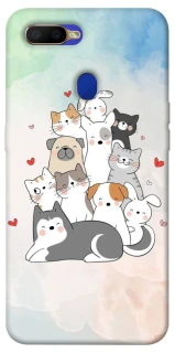 Чохол на Oppo A5s Funny Pets ver.2 фото 1 з 1