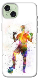 Чехол на Apple iPhone 15 Plus (6.7") Football Player v3 фото 1 из 1
