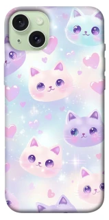 Чехол на Apple iPhone 15 Plus (6.7") Funny Kittens ver.4 фото 1 из 1