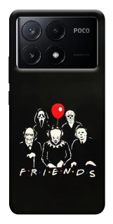Чехол на Xiaomi Poco X6 Horror Friends фото 1 из 1