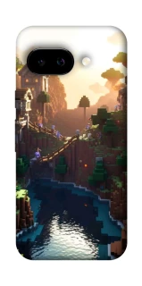 Чехол на Google Pixel 9a Minecraft sunset фото 1 Чехол на Google Pixel 9a Minecraft sunset фото 1 из 1