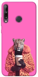 Чохол на Huawei P40 Lite E Леопард з кавою фото 1 з 1